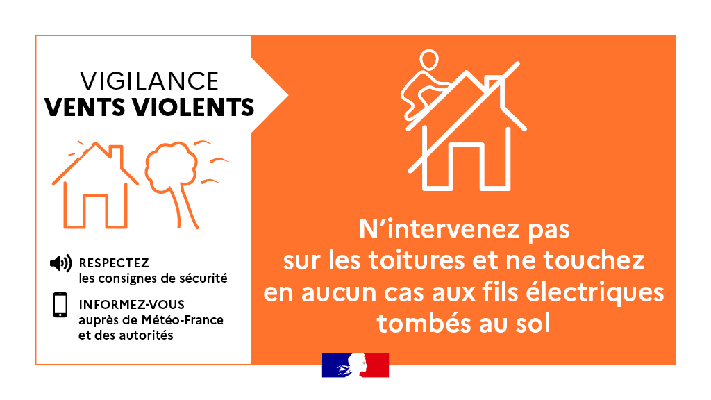 alerte orange vents violents consignes 2