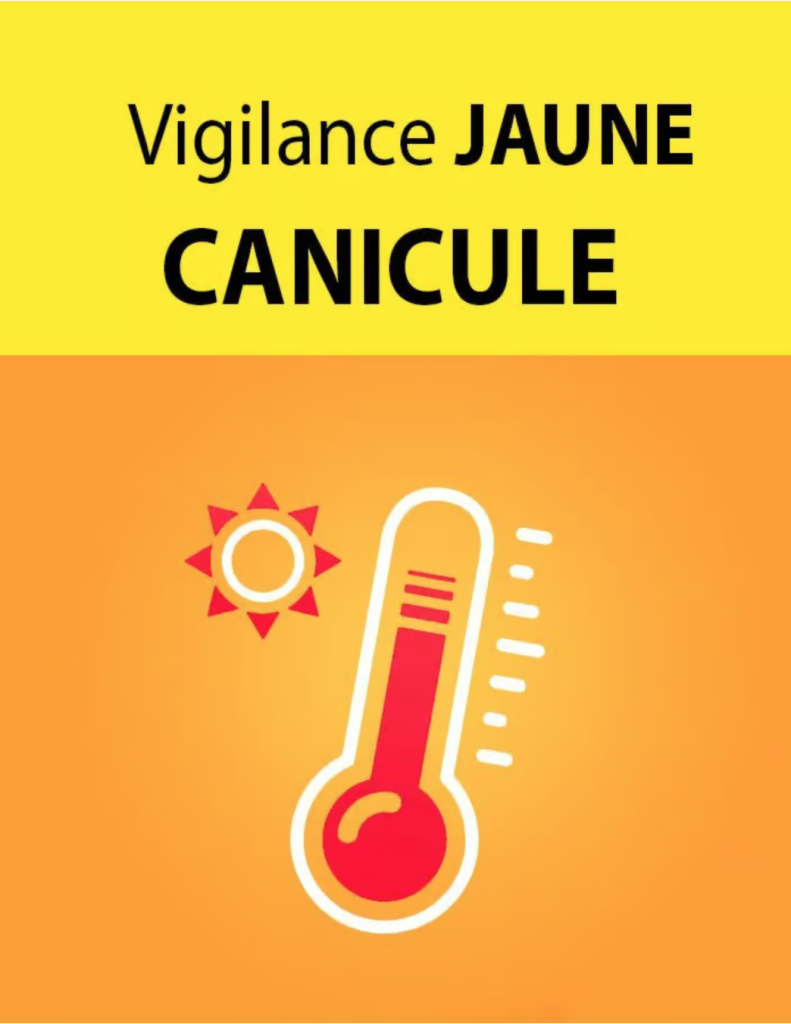 vigilance jaune canicule